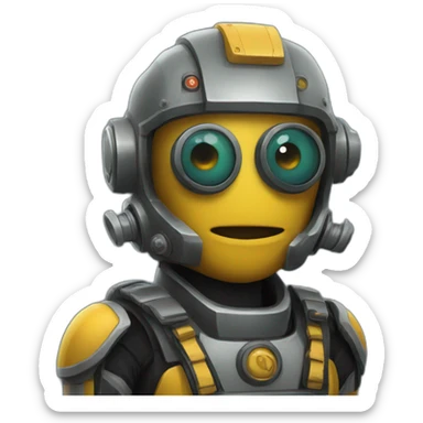 Automaton heldivers  sticker