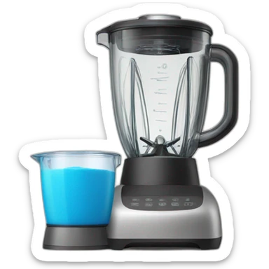 blender logo sticker