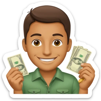 Ladron the money sticker