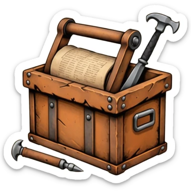 Ancient Tools + Printing Revolution sticker