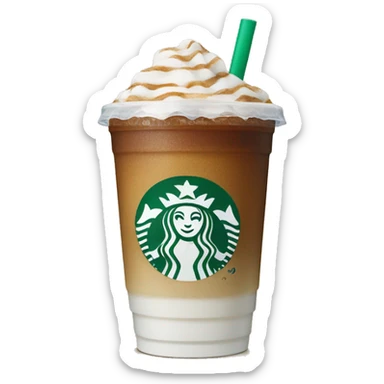 Starbucks drink sticker