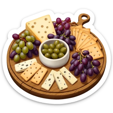Charcuterie board sticker