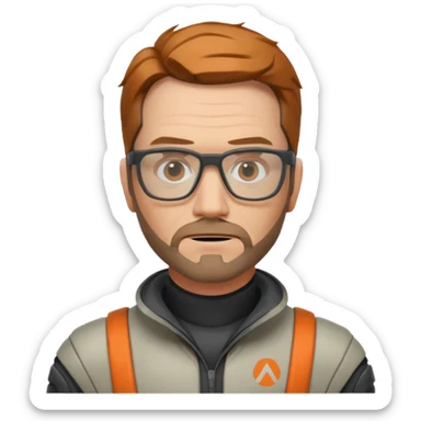 gordon freeman sticker