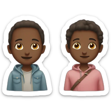 bubu and dudu sticker