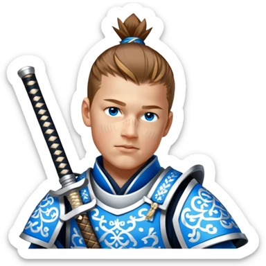 Samurai of Honor sticker
