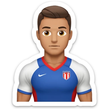 footballer physique sticker