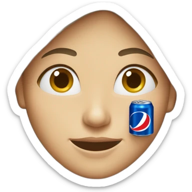 drinking pepsi zero sticker