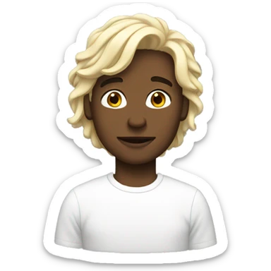 aesthetic white emojis  sticker