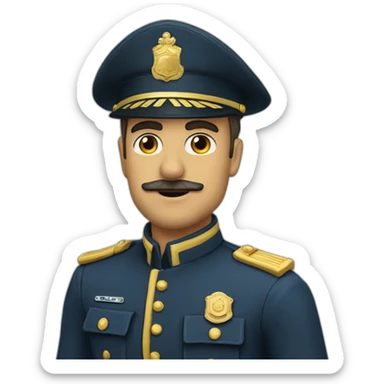 gendarme sticker