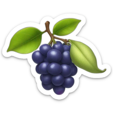 Hum hum fruit sticker