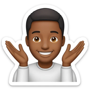 I want en emoji of the Dad, but been black sticker