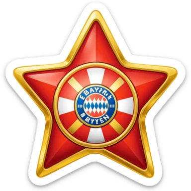 FC Bayern Stern des Südens sticker