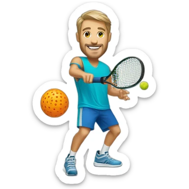 pickleball dj sticker