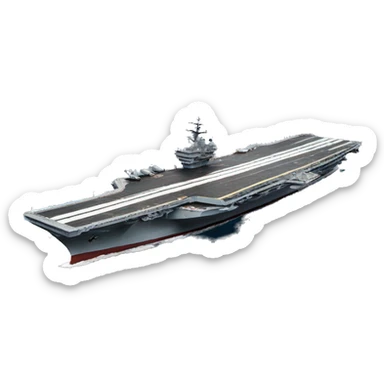 aircraft carrier sticker