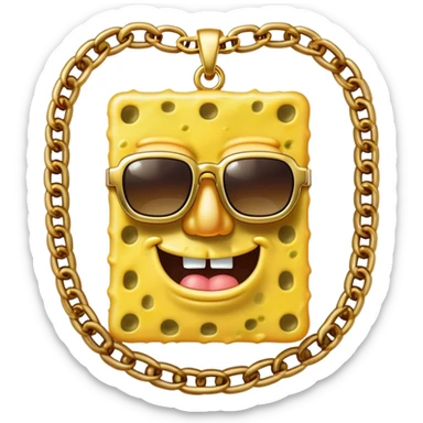 Baddie SpongeBob sticker