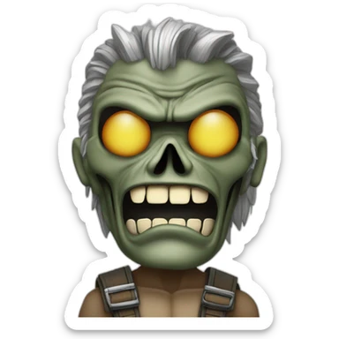 Eddie The Head-Iron Maiden sticker
