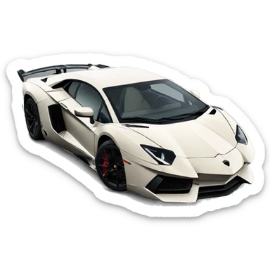 Aventador SVJ sticker