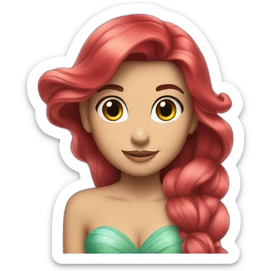 Ariel sereia sticker