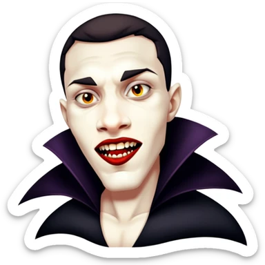 Vampire sticker