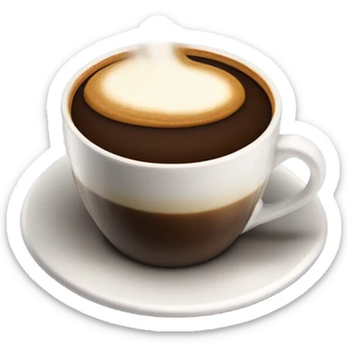 Coffe sticker