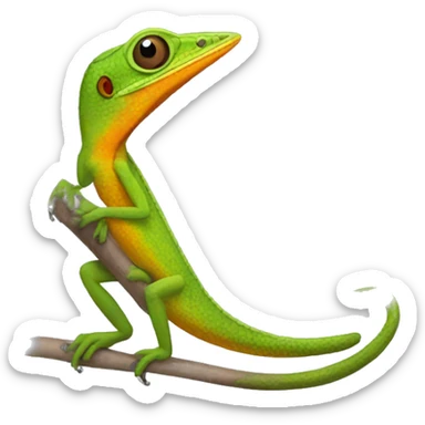 Barred Anole   sticker