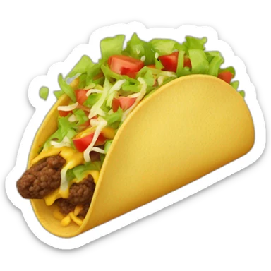 Taco sticker