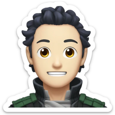 Tanjiro Kamado Demon SLayer sticker