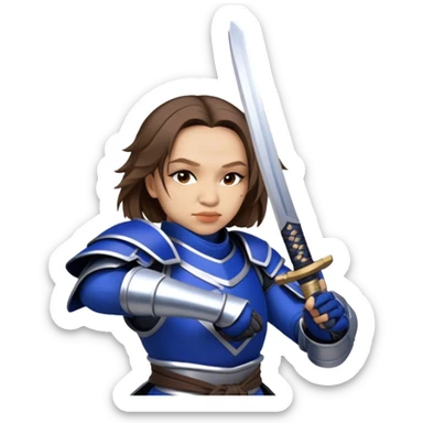 Steadfast Samurai sticker