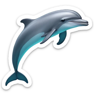 dolphin sticker
