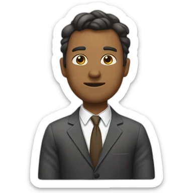 mucho trabajo sticker