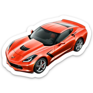 Corvette sticker