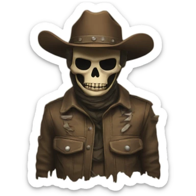 Wanted dead or Alive single cover sticker