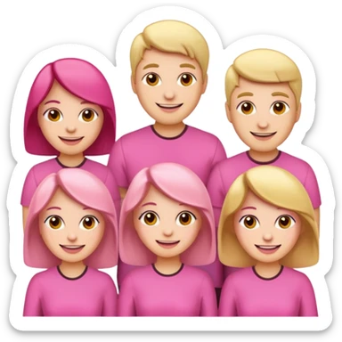 pink iphon employees(admins) emoji sticker