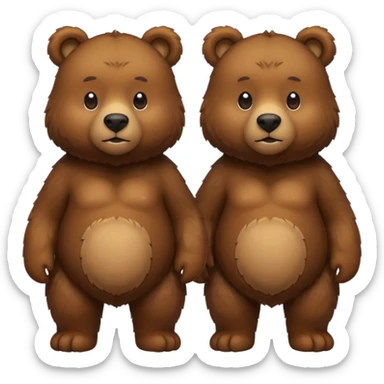 Fat bear trade sticker