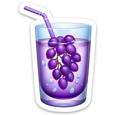 Ice grape ade sticker