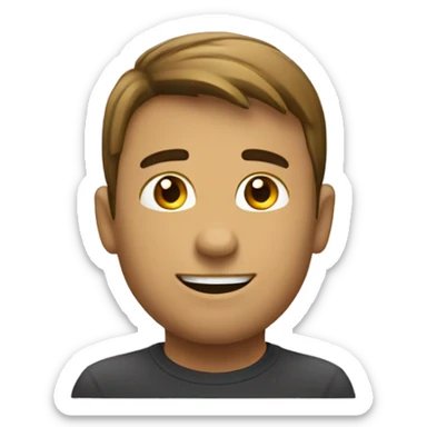 créer un emoji un rein de couleur  #F14132 sticker