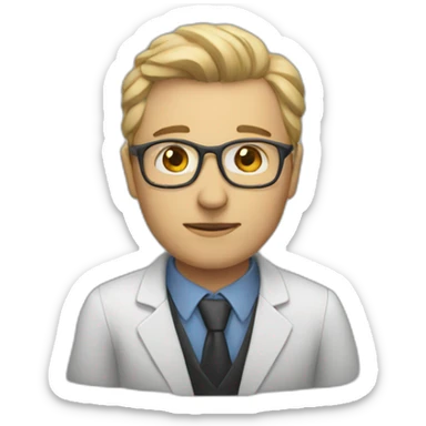 A psychologist sticker