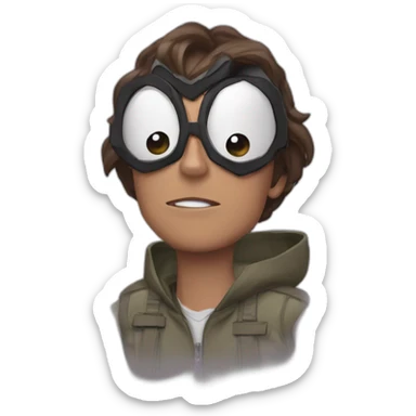 Spectacular spiderman sticker