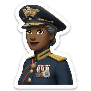 Lady southern general sticker