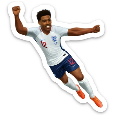 A foto de comemoração do Jesse lingard sticker
