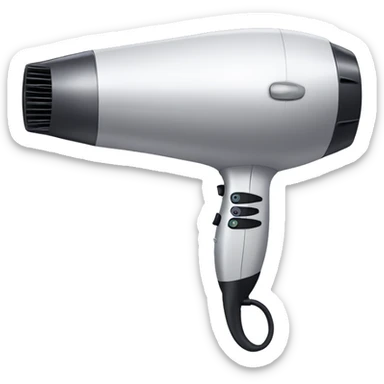 Hairdryer sticker