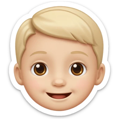 Toddler kids face sticker