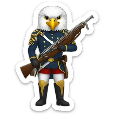 eagle regiment sticker