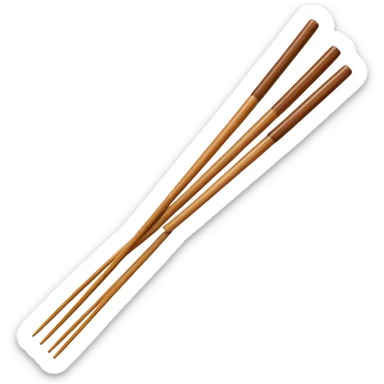 Chop sticks sticker