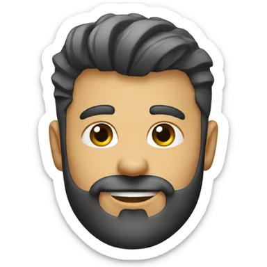 Barber cutting sticker