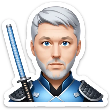 Modern Samurai sticker