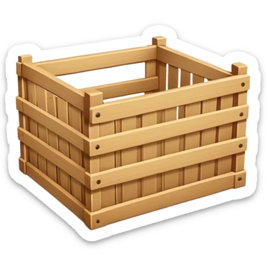 hay crate danish design sticker
