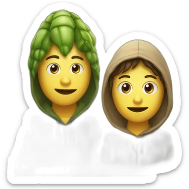 pupa and lupa sticker