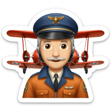 small size plane old town sticker