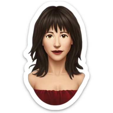 satan sophie marceau sticker